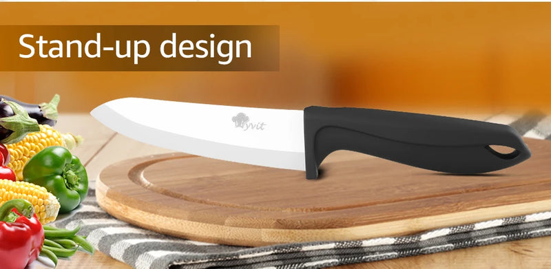Ceramic Knife 3 4 5 6inch Chef Utility Slicer Serrated Bread Knife Paring Kitchen Ceramic Knives Set Zirconia Blade Cooking Tool