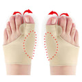 1Pair Toe Separator Hallux Valgus Bunion Corrector Hammer Toe Straightener Foot Pain Relief Orthopedic Pedicure Tools Foot Care