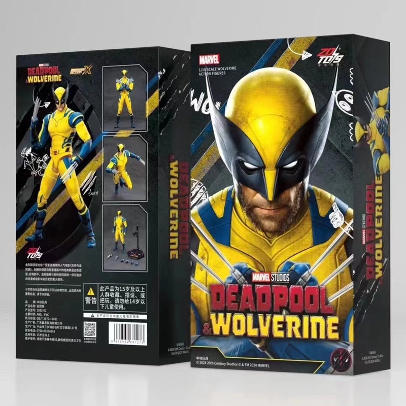 2024 Deadpool & Wolverine 1/10 Action Figure ZD Original X-Men Dogpool Wilson Model Movie SHFiguarts Toys for Kids Doll Gift