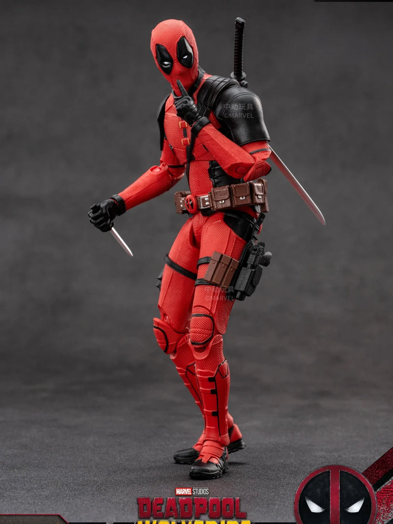 2024 Deadpool & Wolverine 1/10 Action Figure ZD Original X-Men Dogpool Wilson Model Movie SHFiguarts Toys for Kids Doll Gift
