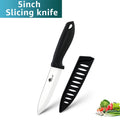 Ceramic Knife 3 4 5 6inch Chef Utility Slicer Serrated Bread Knife Paring Kitchen Ceramic Knives Set Zirconia Blade Cooking Tool